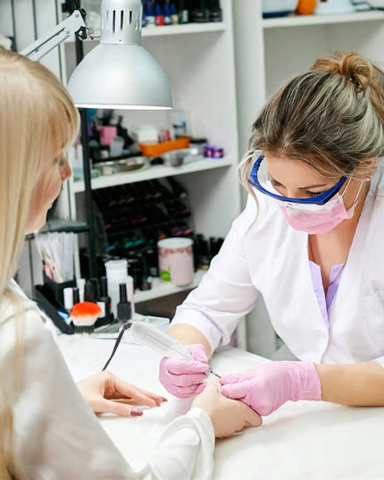 Galingas profesionalus nagų frezavimo aparatas manikiūrui ir pedikiūrui su frezomis