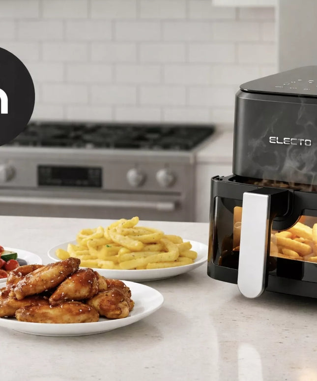 BESTRIEBE ANTRIEBALIS 4,5L KARŠTU OREM KROSNIS 1500W KROSNIS 8 PROGRAMŲ PANELIS