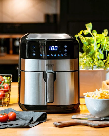 CAMRY 5L karšto oro gruzdintuvė Airfryer, 9 programos, LED laikmatis + 100 kepimo popierių