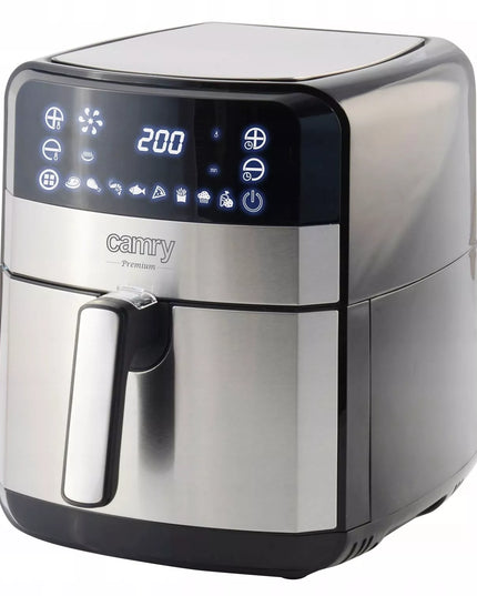 Karšto oro gruzdintuvė CAMRY 5L Air Fryer, 9 programos, LED laikmatis, su forma ir dėklu
