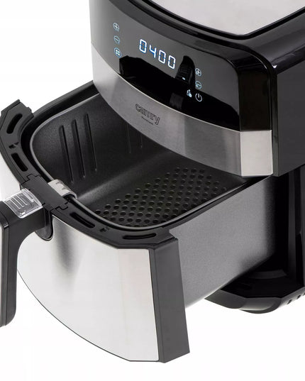 Karšto oro gruzdintuvė CAMRY 5L Air Fryer, 9 programos, LED laikmatis, su forma ir dėklu