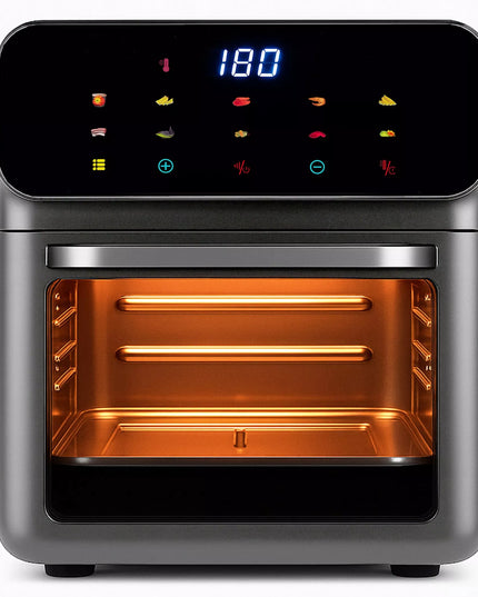 FRYTKOWNICA BEZTŁUSZCZOWA AIR FRYER 12 L KARŠTO ORO GRUZINTUVĖ 1350 W 10 REŽIMŲ AIRFRYER
