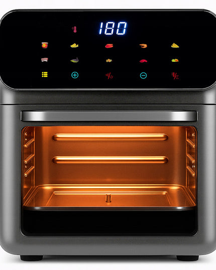 FRYTKOWNICA BEZTŁUSZCZOWA AIR FRYER 12 L KARŠTO ORO GRUZINTUVĖ 1350 W 10 REŽIMŲ AIRFRYER