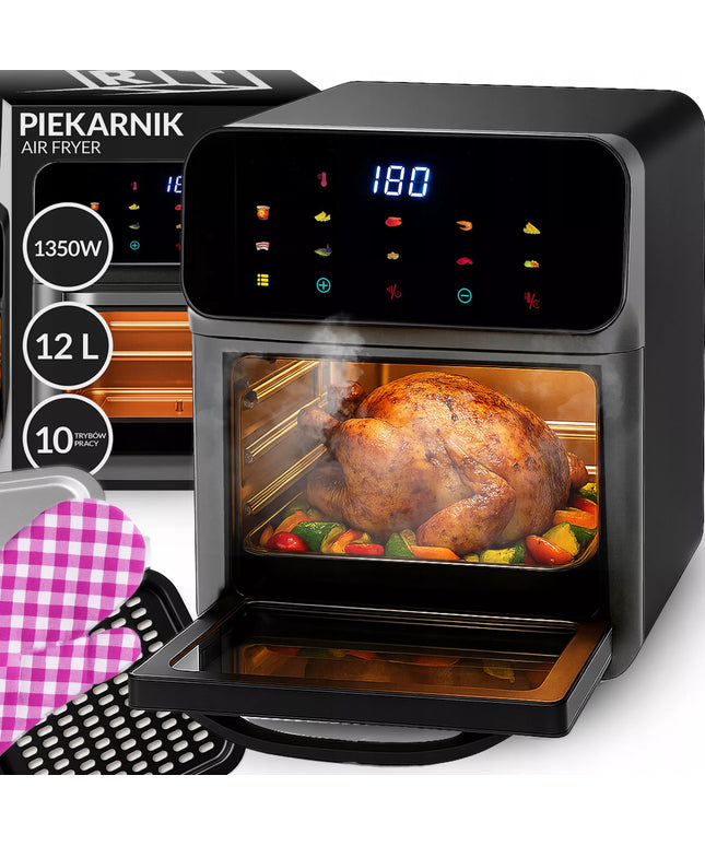 RETOO oro gruzdintuvė 12L orkaitė 1350W 10 režimų