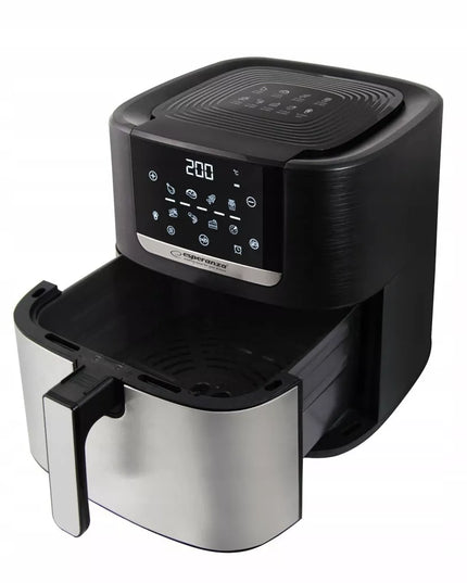 BESIEKYRINĖ FRITIURODUOBĖ AIRFRYER 8L 1700W TALPI JUODA GALINGA 8 REŽIMAI