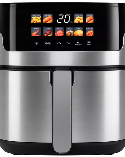 RETOO oro gruzdintuvė AIRFRYER 2200W + WIFI TUYA programėlė