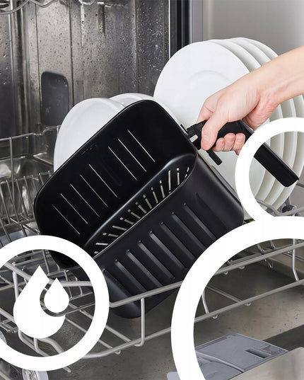 RETOO oro gruzdintuvė AIRFRYER 2200W + WIFI TUYA programėlė