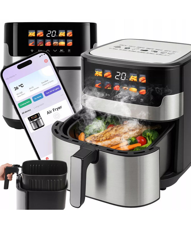 RETOO OR1293 oro gruzdintuvė 2200W su TUYA WiFi programėle