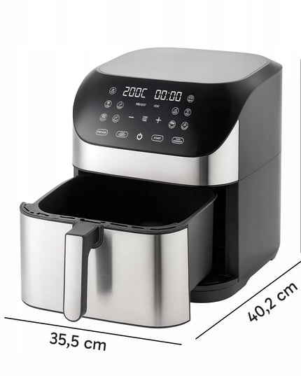 Karšto oro gruzdintuvė Airfryer 8L, 12 programų, 1800W