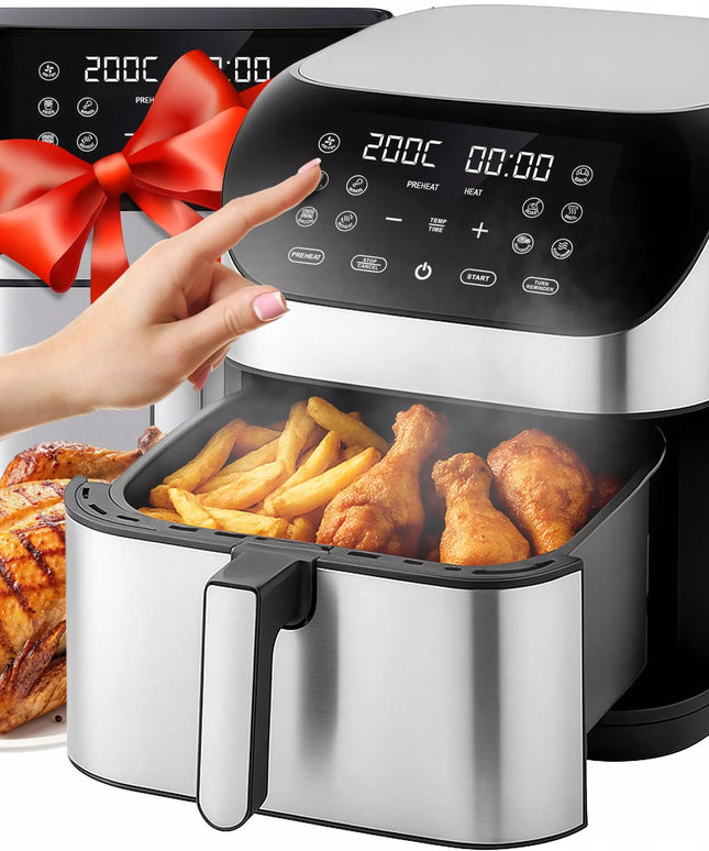 Karšto oro gruzdintuvė AIRFRYER 8L 12 programų 1800W XXL