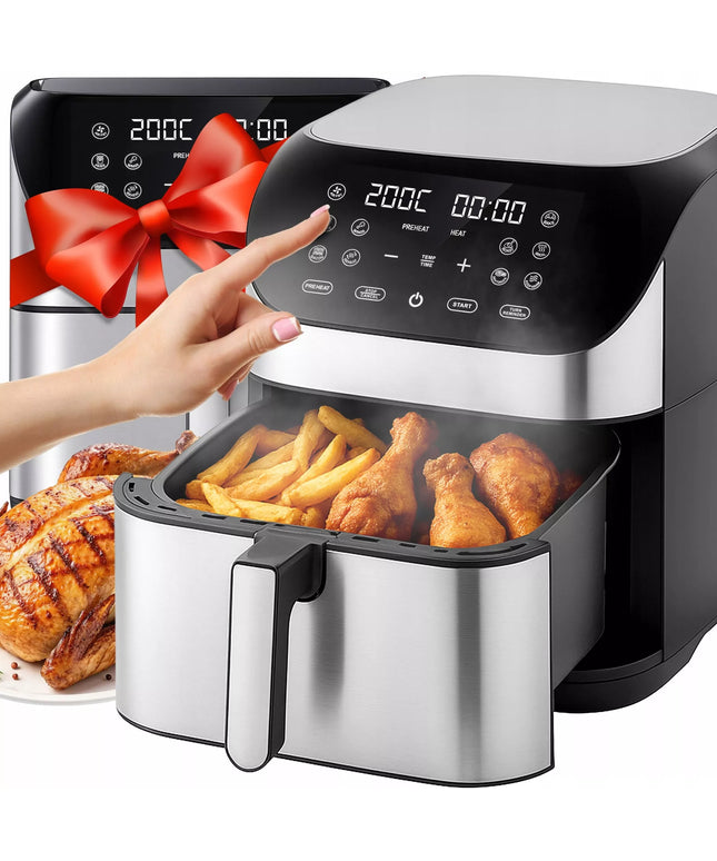 Karšto oro gruzdintuvė Airfryer 8L, 12 programų, 1800W