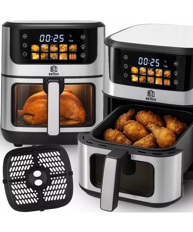 RETOO oro gruzdintuvė 6,5L 1800W, 10 programų