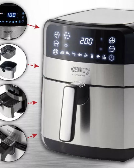 Beztłuszczowa frytkownica AIR FRYER 9 FUNKCJI FRYTOWNICA PIEKARNIK 5L