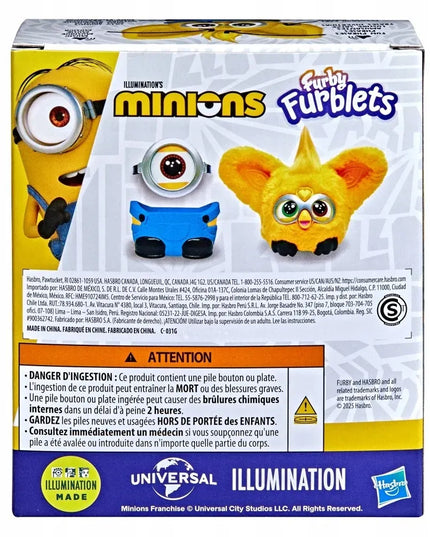 FURBY Furblets x MINIONS interaktyvus Miniono žaisliukas Furby G3606