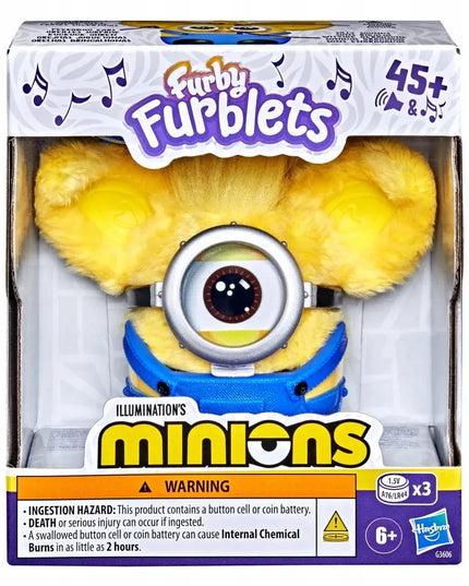 FURBY Furblets x MINIONS interaktyvus Miniono žaisliukas Furby G3606