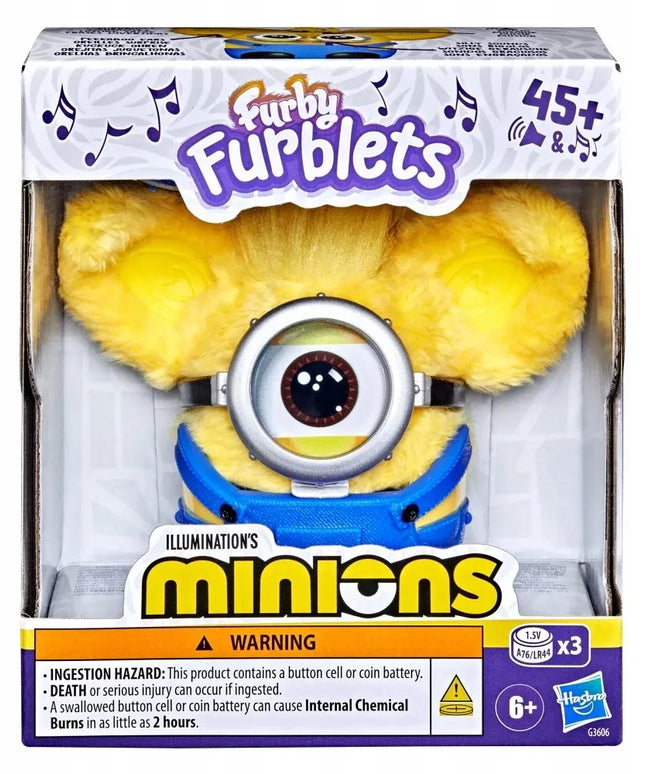FURBY Furblets x MINIONS interaktyvus Miniono žaisliukas Furby G3606