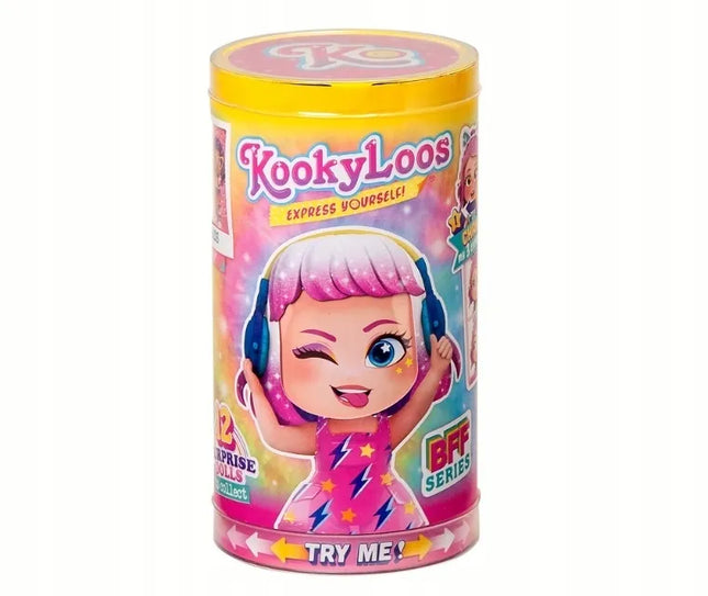 „KOOKYLOOS“ figūrėlė tūbelėje „Express Yourself! BFF Series“