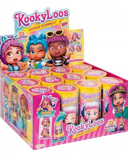 „KOOKYLOOS“ figūrėlė tūbelėje „Express Yourself! BFF Series“