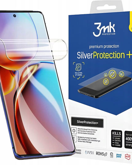 Apsauginė plėvelė Motorola Edge 40 Neo 3mk SilverProtection+ antimikrobinė