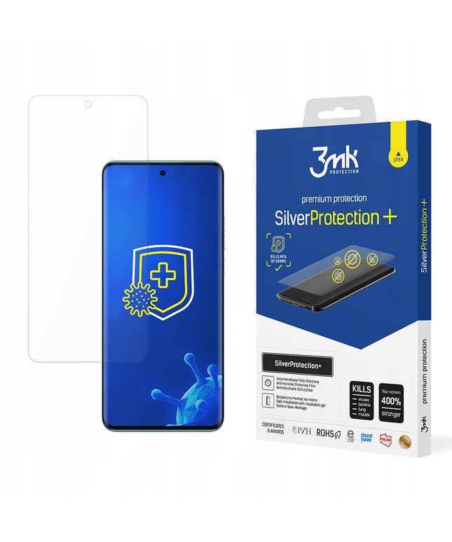 Apsauginė plėvelė Motorola Edge 40 Neo 3mk SilverProtection+ antimikrobinė
