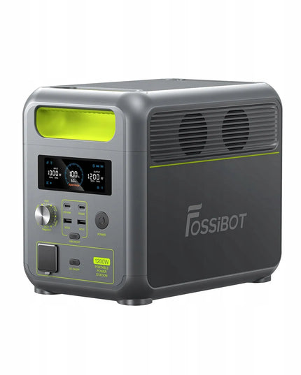 Fossibot F1200 nešiojama energijos stotelė su 200 W saulės kolektoriumi, BMS