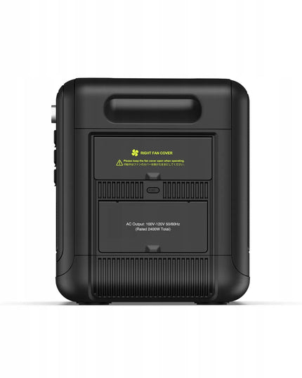 Fossibot F2400 nešiojama energijos stotelė, 2400 W, 2048 Wh, XT90, BT, saulės įkrovimas