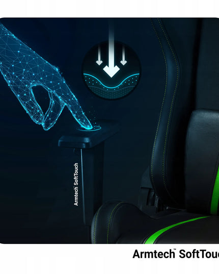 Žaidimų kėdė Diablo X-One 2.0 Normal Size: Juoda ir žalia