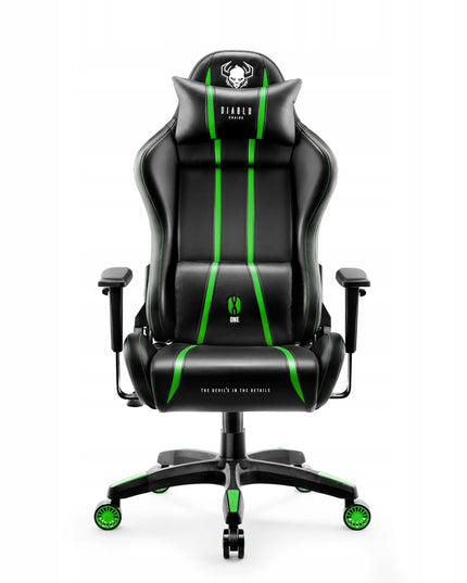 Žaidimų kėdė Diablo X-One 2.0 Normal Size: Juoda ir žalia