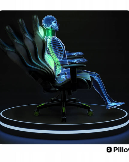 Žaidimų kėdė Diablo X-One 2.0 Normal Size: Juoda ir žalia