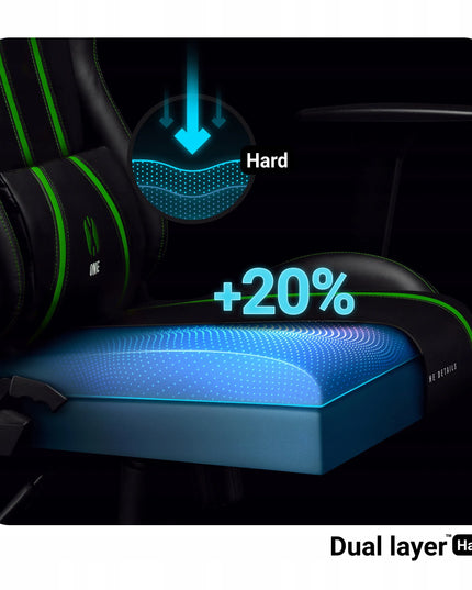 Žaidimų kėdė Diablo X-One 2.0 Normal Size: Juoda ir žalia