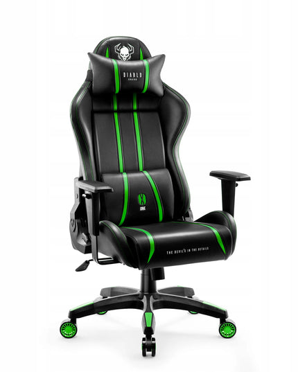 Žaidimų kėdė Diablo X-One 2.0 Normal Size: Juoda ir žalia