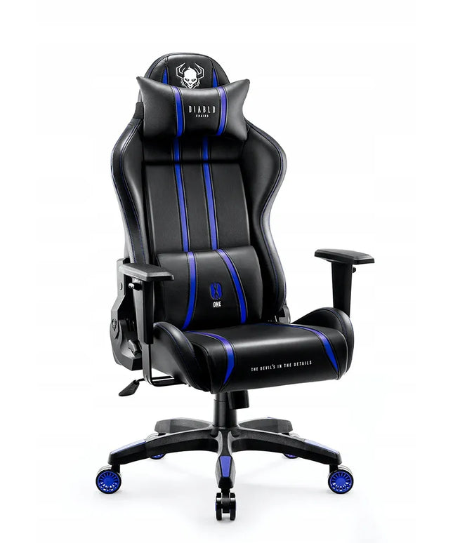 Žaidimų kėdė Diablo X-One 2.0 Normal Size, juoda-mėlyna
