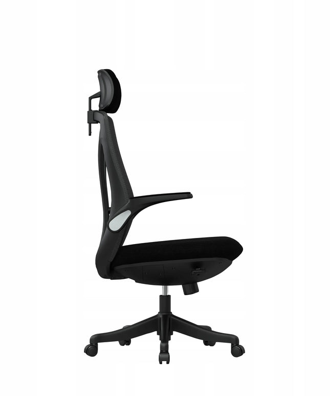 Ergonominė biuro kėdė Spacetronik Arian-10, juoda