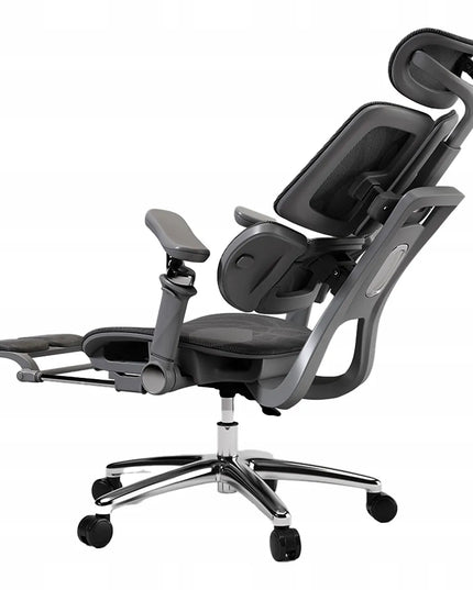 Ergonomiška biuro kėdė Spacetronik Springo, reguliuojama, su tinkleliu, juoda