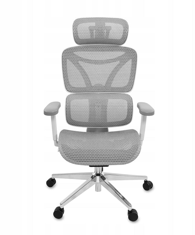 Ergonomiška biuro kėdė „Control Pro“, balta, LVNSystem