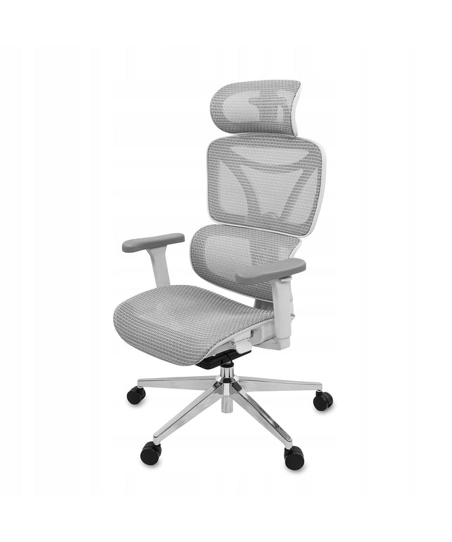Ergonomiška biuro kėdė „Control Pro“, balta, LVNSystem