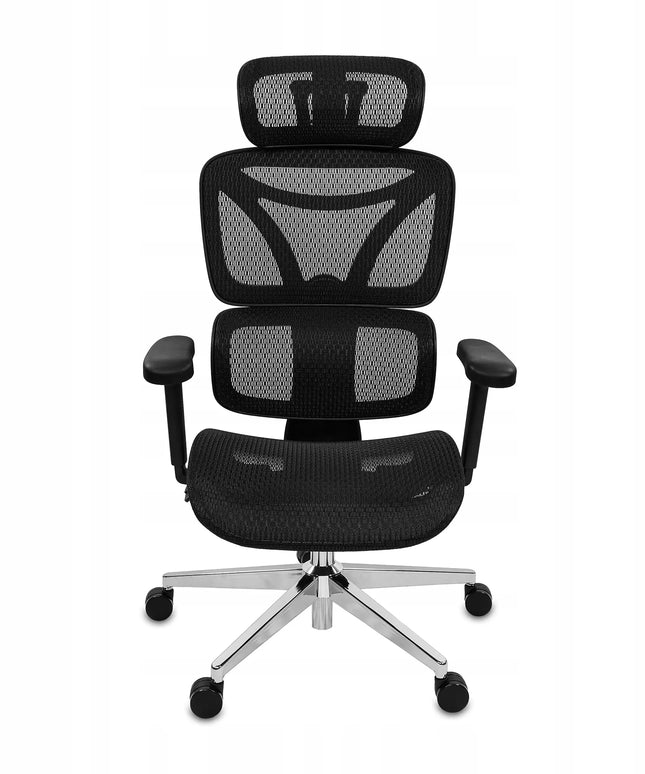 Ergonominė biuro ir žaidimų kėdė LVNSYSTEM Control Pro, juoda