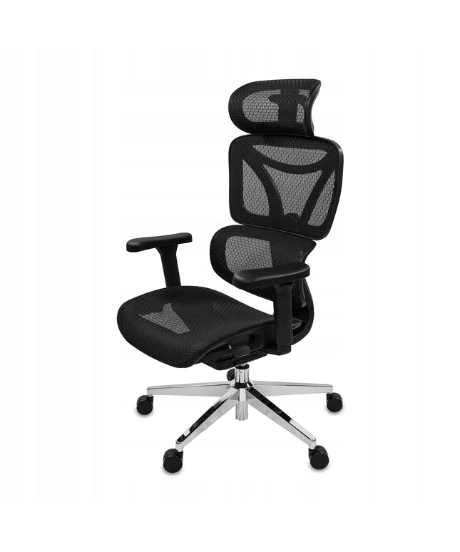 Ergonominė biuro ir žaidimų kėdė LVNSYSTEM Control Pro, juoda