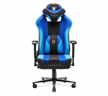 Žaidimų kėdė Diablo Chairs X-Player 2.0 King Size iki 160kg Frost black