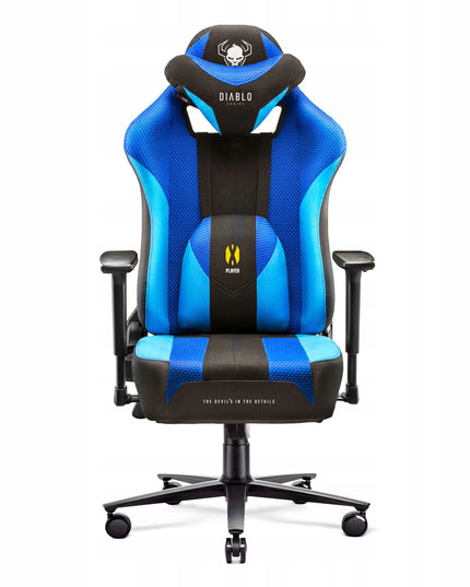 Žaidimų kėdė Diablo Chairs X-Player 2.0 King Size iki 160kg Frost black