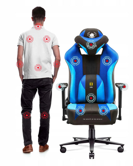 Žaidimų kėdė Diablo Chairs X-Player 2.0 King Size iki 160kg Frost black