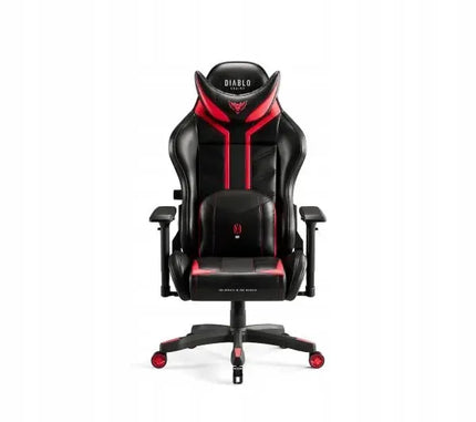Žaidimų kėdė Diablo Chairs X-Ray 2.0 Normal Size juoda-raudona