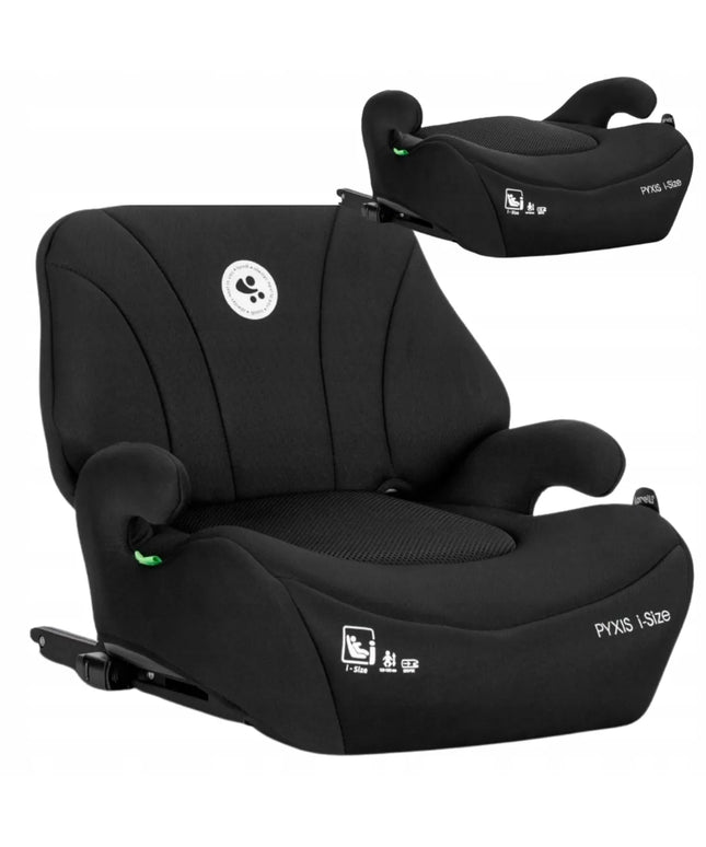 Lorelli Pyxis „i-Size“ automobilinė kėdutė-p paaukštinimas su atlošu, 125–150 cm, ISOFIX, 2 viename