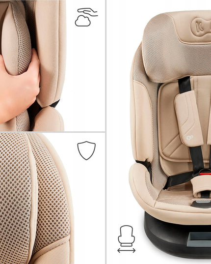 Pasukama automobilinė kėdutė Kinderkraft XPEDITION 3, 40–150 cm, 0–36 kg, ISOFIX