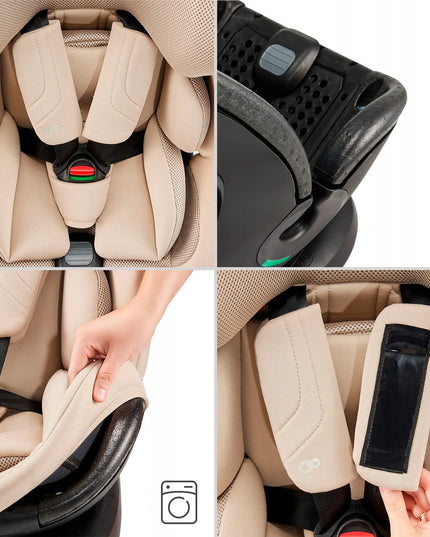 Pasukama automobilinė kėdutė Kinderkraft XPEDITION 3, 40–150 cm, 0–36 kg, ISOFIX