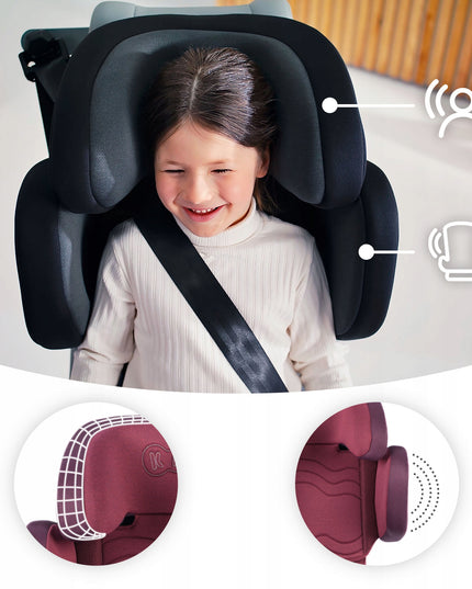 Vaikiška automobilinė kėdutė 100-150 cm 15-36 kg ISOFIX XPAND 2 i-Size Kinderkraft