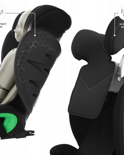 Automobilinė kėdutė „KINDERKRAFT JUNIOR FIX“ 100–150 cm, 15–36 kg, i-Size, ISOFIX