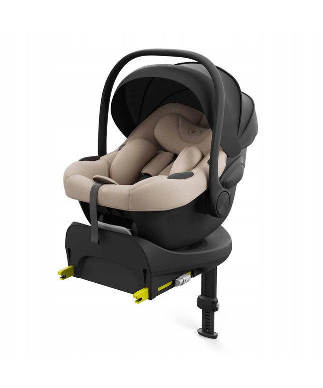 KINDERKRAFT I-LITE i-Size automobilinė kėdutė 40–86 cm, iki 13 kg, su ISOFIX baze, smėlio spalvos