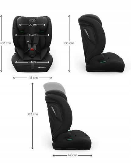 KINDERKRAFT COMFORT UP 2 PLUS „i-Size“ automobilinė kėdutė, 76–150 cm, 9–36 kg