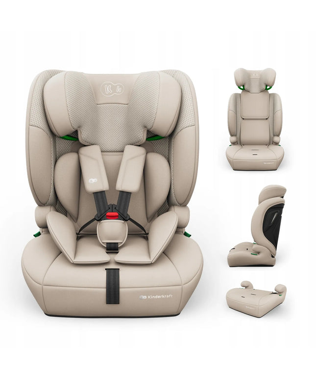 KINDERKRAFT COMFORT UP 2 PLUS „i-Size“ automobilinė kėdutė, 76–150 cm, 9–36 kg